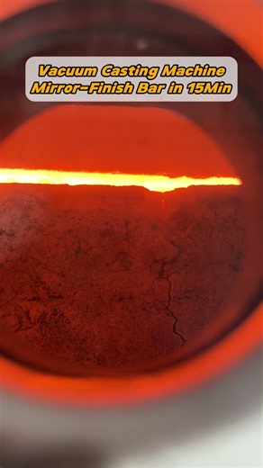 Vacuum Silver Ingot Casting | Mirror-Finish Silver Bars in 15 Minutes