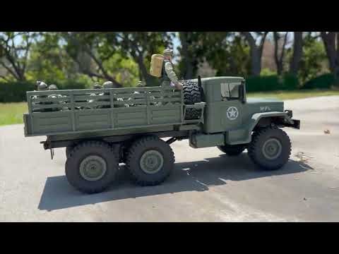 1/16 RC WPL B16 Transporter - GRASS TEST RUN