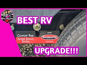 Roadmaster Comfort Ride Slipper Spring System with Shocks/#roadmaster #rvupgrades #fuzion