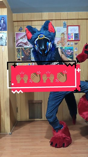 #furry #furryfandom #protogenfurry #protogen #dance