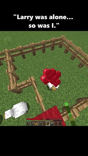 Minecraft But Larry Was Alone…