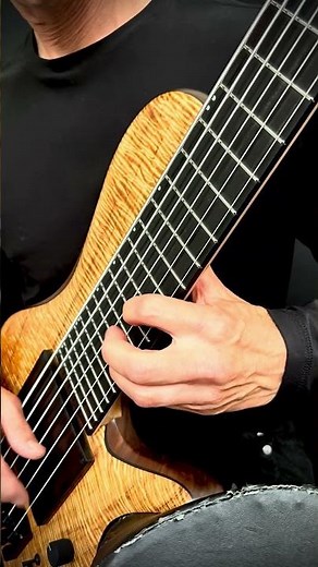 6 String Bass Solo - ‘Fairgrounds’ Clip #sixstringbass #basssolo #solobass