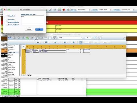 How to adjust layouts in Movie Magic Scheduling