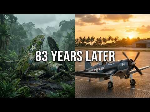 83 Years Later — Restoring a WWII F4U Corsair Lost in the Pacific Jungle Back to Flying Condition (A