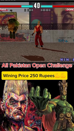 Tekken 3 All Pakistan Open Challenge💪💪💪 #Tekken3 #Challenge #PS2 #RETROGAMING #FYP