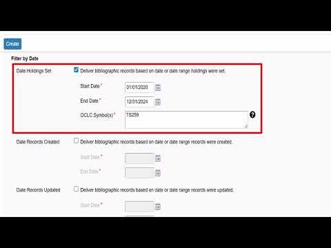 Create WorldCat query collections