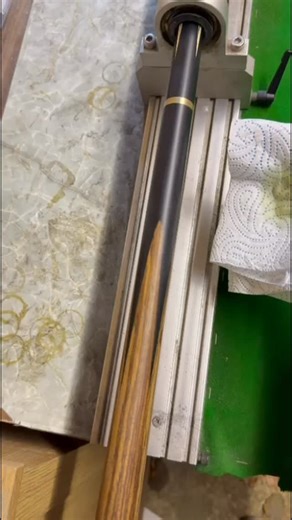 @markwilliamssnooker New Cue Finishing Oil is now available on the website, video demonstration from @cuecarecorner | Mark Williams Snooker