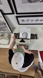 Here is the full interview with the incredible typewriter artist James Cook! James describes his artwork as “a picture worth a thousand words” and has produced artwork for celebrities, public figures and musicians James Cook Artwork | Wonders of London