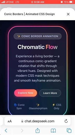 How to create Animated Border in 60s! 🎨 #css #webdesign #coding