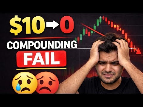 $10 to $100 Binary Trading Challenge FAILED 😢 | Real Reason