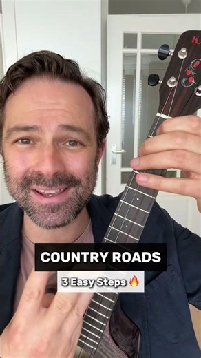 Country Roads, Take Me Home on the Ukulele in 3 Easy Steps