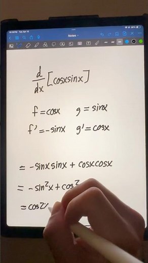 Calculus 1 - Product Rule