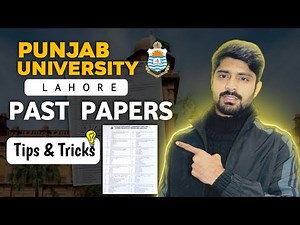 PU Entry Test Past Papers Solved | Tips and Tricks | Series # 1