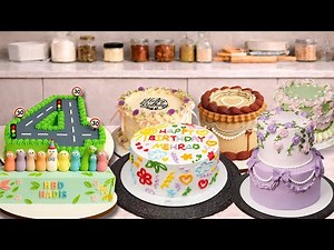 The Ultimate Cake Decorating Compilation | Cake Piping Compilation 🎂