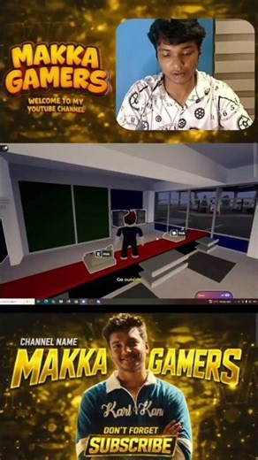 roblox gameplay Makka Gamers live funny moment 😂 #makkagamers #mg #roblox #gameplay