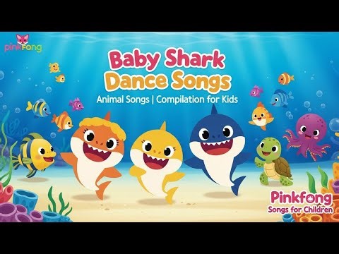 “Swim Swim Baby Shark 🦈 | Funny Underwater Family Song for Kids”