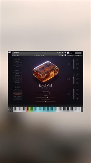Eerie Percussive Crack Col Legno String Sound Effect