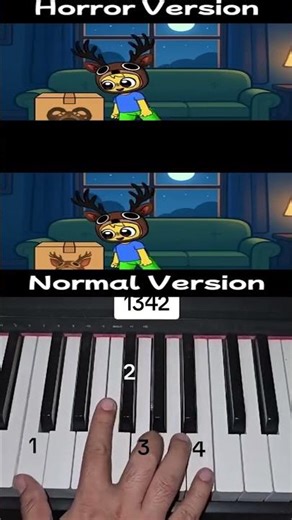 Choose one: Human or Monster?! ‪@sonaextra‬ - Piano Tutorial