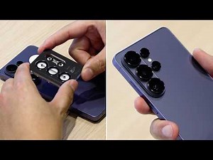 Galaxy S26 Ultra | Camera Lens Frame Glass - Installation Guide