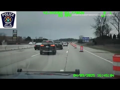 2 arrested after Michigan police chase ends in crash: VIDEO