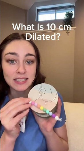What does 10cm dilated look like? From a labour & delivery nurse 🤱🤰👀 #pregnancy