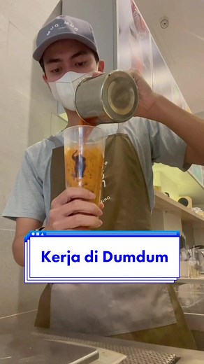 Kerja di Dumdum: Tutorial Membuat Thai Tea