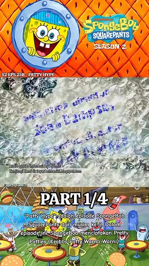 SpongeBob Bahasa Indonesia: Patty Hype yang Menghibur