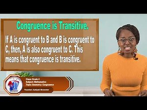 Mathematics - Grade 4: Geometry - Congruence