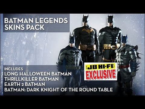 Batman: Arkham Origins - Batman Legends Skins Pack