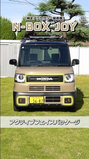 【N-BOX JOY】お得なパッケージでフロントフェイスのギア感アップ！ #shorts #アウトドア #NBOX #NBOXJOY