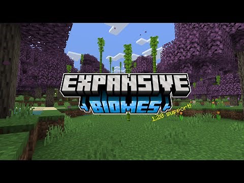 Expansive Biomes v1.6.0 Trailer I Minecraft Bedrock Edition/MCPE