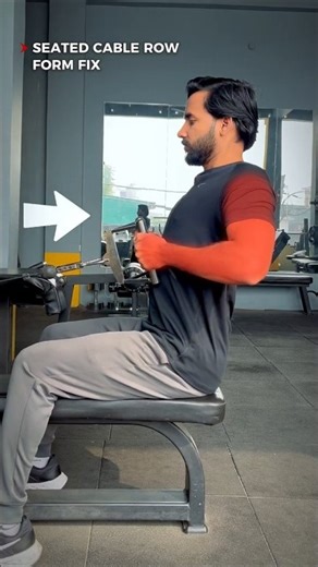 Cable Row Form Fix — STOP Missing Your Lats (Back Activation Tutorial) 🔥 #shorts
