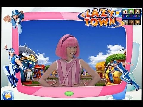 Lazy Town | Sportacus Hero Training | Stephanie | How to Play