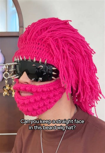 This hat is so funny!😂😂😂#hat #funny #wig #goodthing #tiktokmademebuyit