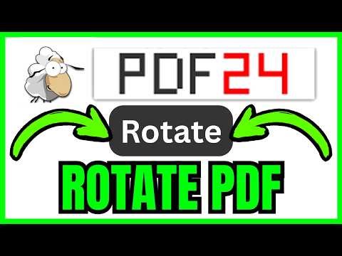 How To ROTATE PDF In PDF24 (QUICK & EASY) 2026