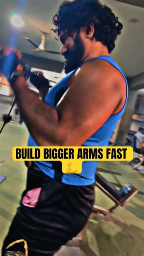 Best Cable Biceps Exercise 💪 | Crazy Arm Pump 🔥 Build Bigger Arms #motivation #biceps