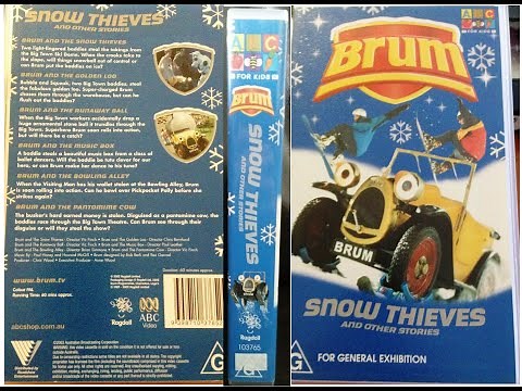 Brum Snow Thieves & The Other Stories Australian VHS
