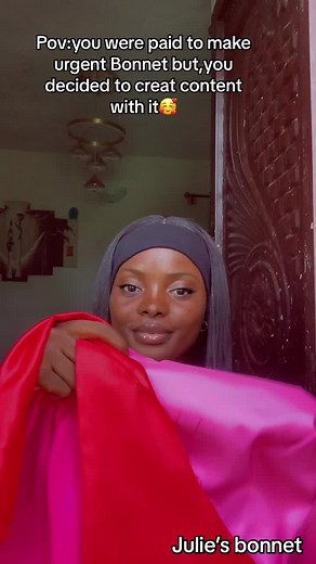 @Rexa.lisa thanks for patronizing my brand🥰✅#Anambrabonnetvendor #buyfromme #bonnetcap #juliesbonnet