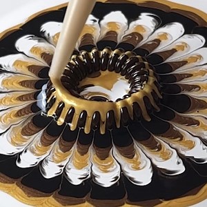 All the paints I used were acrylics mixed with water. 😉 | Designer Gemma77