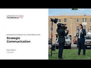 Strategic Communication - Advanced Practice Masterclass