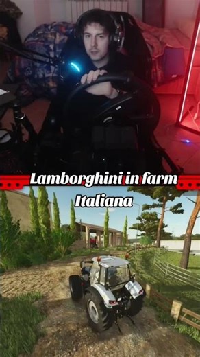 lambo e same trattori preferiti - FS25 #lamborghini #farmingsimulator25 #pcgaming #foryou #same
