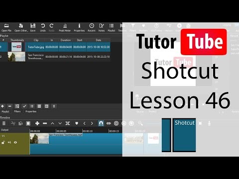Shotcut Tutorial - Lesson 46 - Adding Color Bars