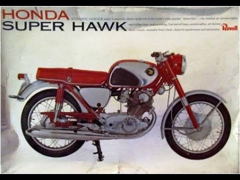 How to Build the Honda Super Hawk Motorcycle 1:8 Scale Revell Model Kit #H-1233 Review
