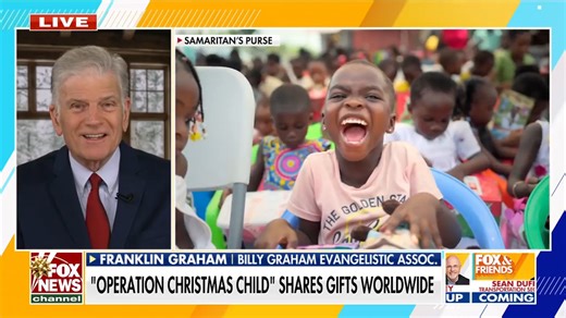 Franklin Graham on 'Operation Christmas Child' and sharing God's love worldwide