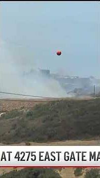 Homeowner describes seeing wildfire creeping towards home in Sorrento Valley
