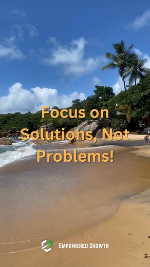 A solution-oriented mindset empowers you to turn obstacles into opportunities. Every challenge you face is a chance to think creatively, stay grounded, and take intentional action. Progress begins the moment you shift your focus from what’s wrong to what’s possible. Choose solutions today—your growth starts with perspective. | Empowered Growth