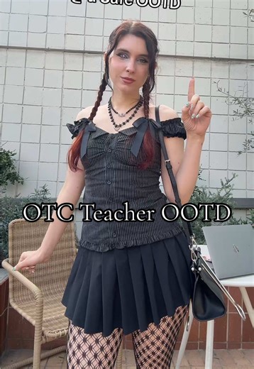 Viral dance, but make it a fit check that distracted you from finishing college apps! As always, OOTS DETAILS live on my Instagram: hey_missteacher 💕