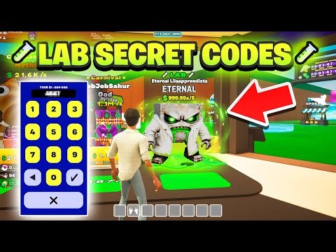*NEW* LAB Escape Tsunami Secret Codes in Fortnite Escape Tsunami For Brainrots (New Secret Codes)