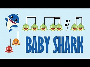 Baby Shark - Easy Play-Along for Kids | 4-Notes (No Sharps)