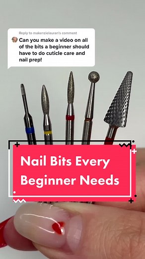 Essential Nail Bits for Beginners | Nail Tech Tips